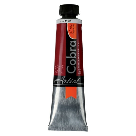 Cobra Water Mixable Oil Colour 40ml, Carmine