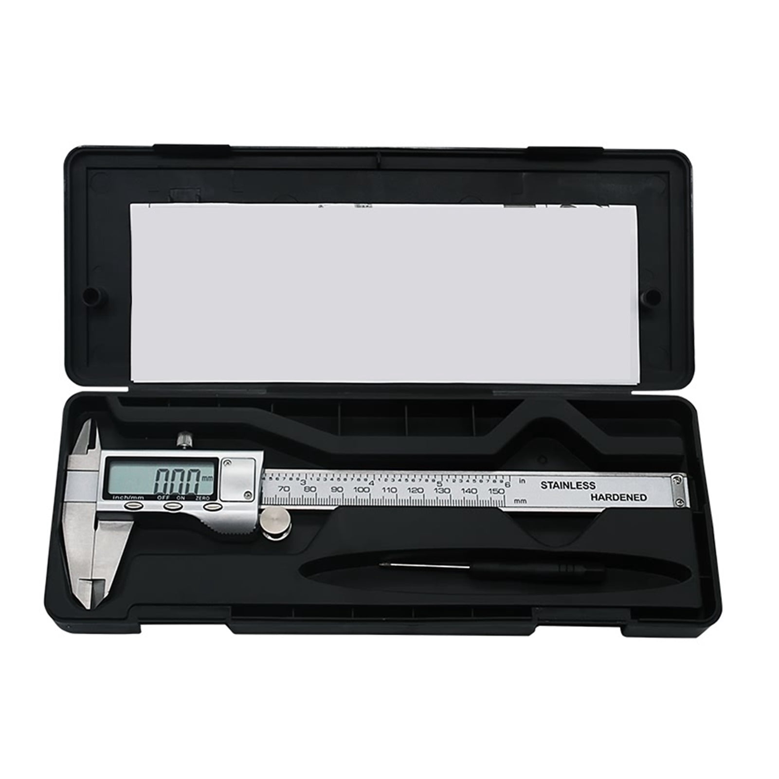 6-Inch 150mm Stainless Steel Electronic Digital Vernier Caliper Metal Micrometer Measuring