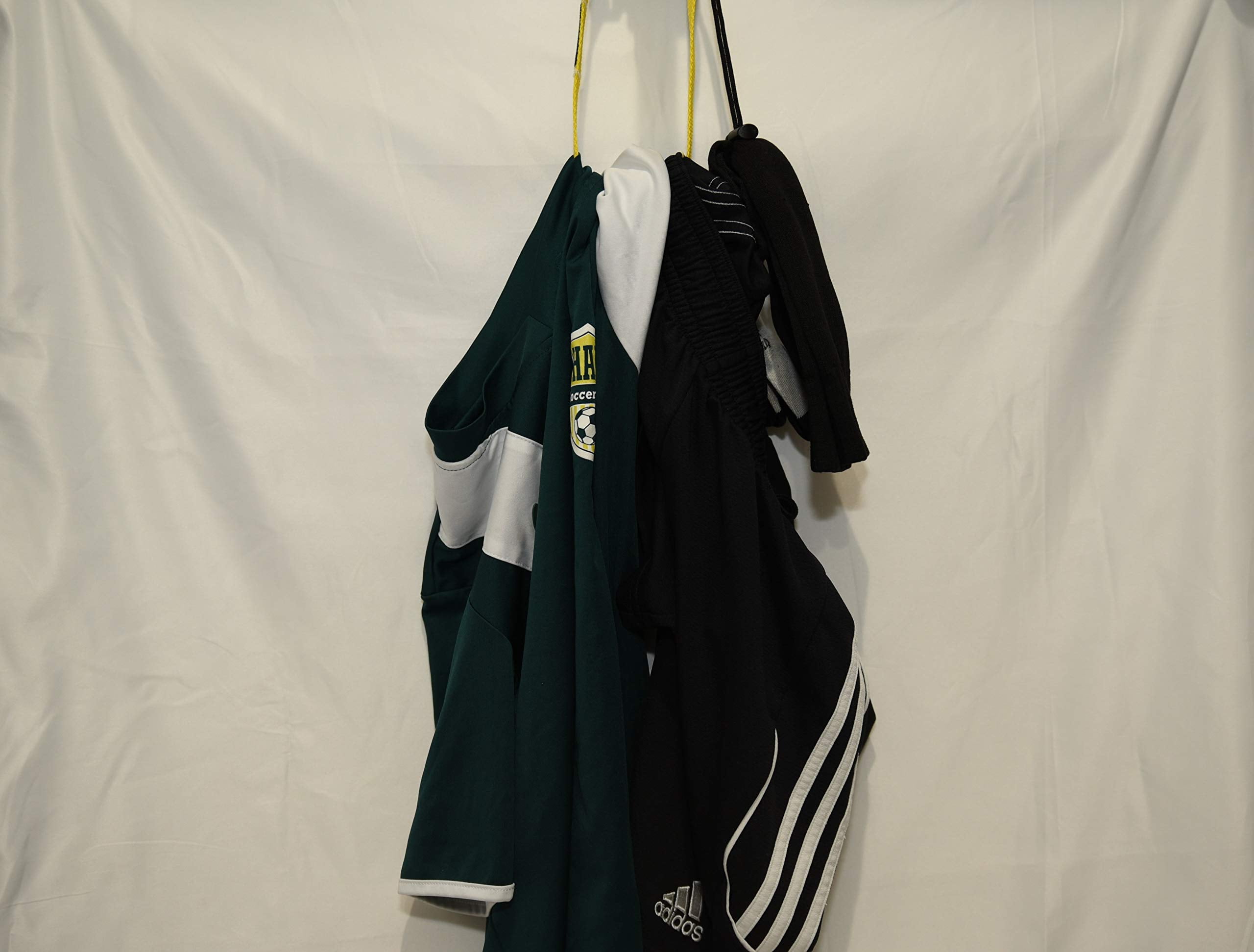 Laundry Loop with Sock Snare, Premium Black Laundering Strap