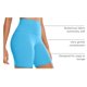 thumbnail image 4 of Shorts CRZ YOGA ButterLuxe Cintura Alta 15 cm Azul Talle S, 4 of 4