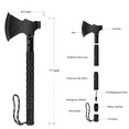 thumbnail image 3 of QIFIE Stainless Steel Survival Axe with Non-Slip TPU Handle - Durable Multi-Purpose Hammer for Camping, Hunting & Outdoor Adventures | Ideal for Chopping Wood, Camping Survival, 3 of 4