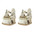 thumbnail image 3 of Melrose 86809 Santa with Paint Brush Figurine, 6.5-inch Height, Resin, 3 of 3