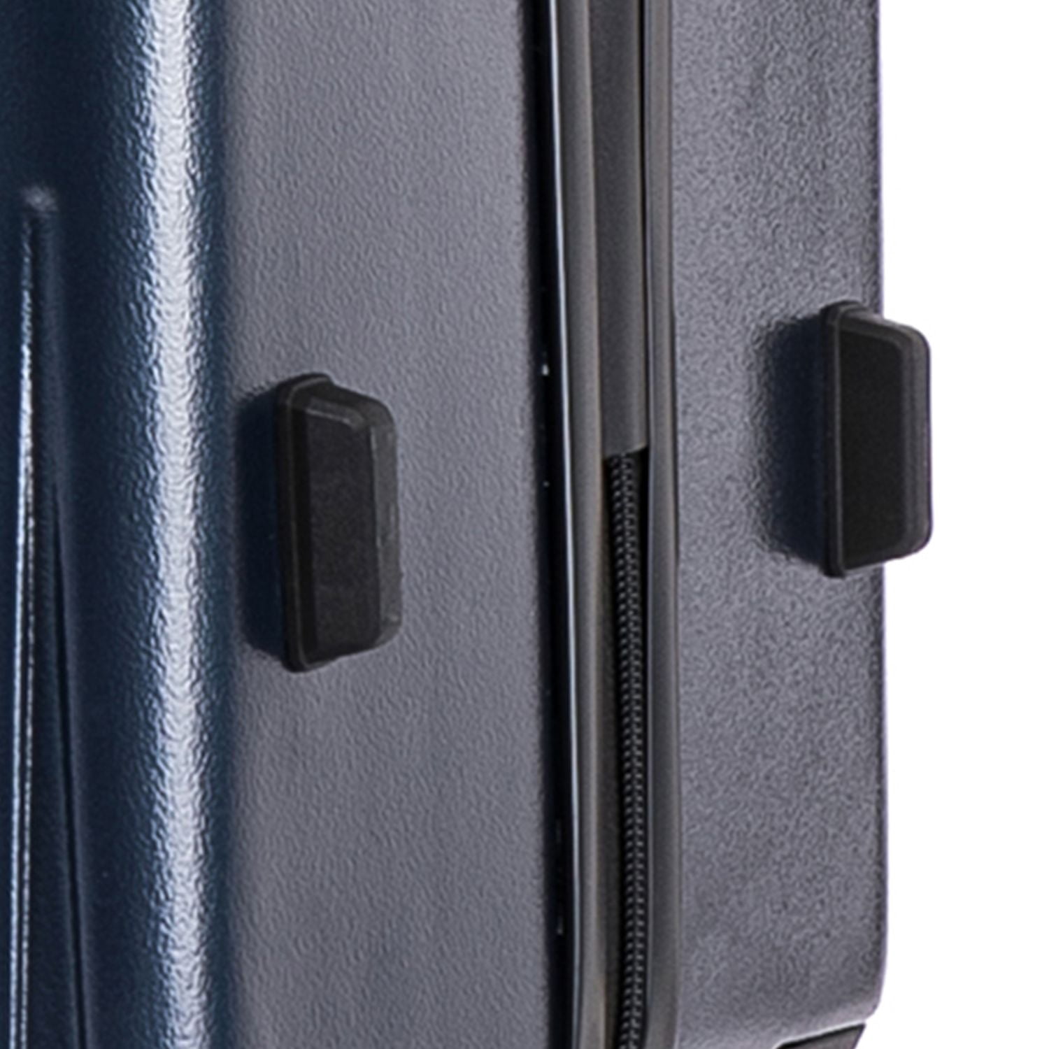 InUSA DRIP 3-Piece Hardside Luggage Sets with Spinner Wheels, Handle and Trolley, (20"/24"/28"), Navy Blue