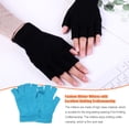 thumbnail image 2 of Manoplas de punto Qarigey invierno Adultos gris, 2 of 6