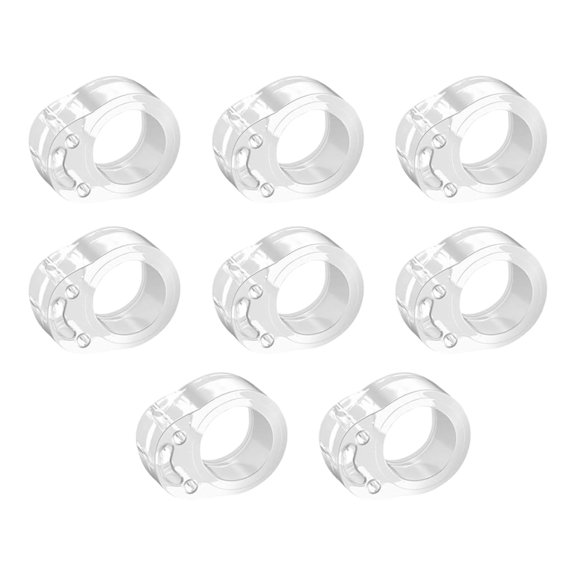 Invisible Door Bumpers Noises Reduction Silicone Stoppers Reusable Wall Guard