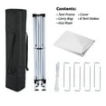 thumbnail image 3 of King Canopy Slant leg 10'x10' Instant Pop Up Tent, White, 3 of 6