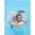thumbnail image 1 of Flotador inflable para natación de bebé con soporte inferior seguro y dosel retráctil para nadar más seguro (S), 1 of 5