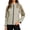 Beige 1, variant on CHGBMOK Women's Plus Size Rain Jacket Windproof Color Block Long Sleeve Jackets Workout Hiking Zip Up Waterproof Hooded Coat