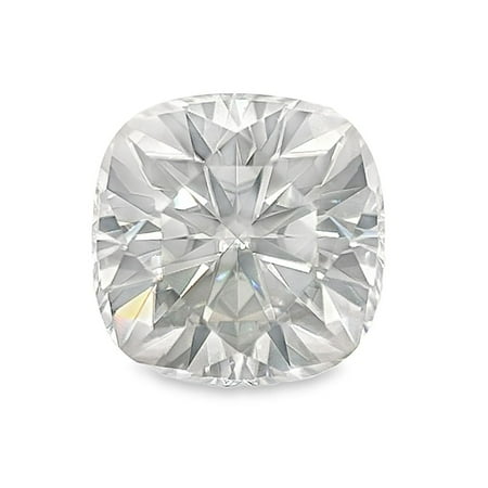 Certified Natural 2 Carat Moissanite Cushion Shape Brilliant Cut 8x8 mm Loose Gemstone April Birthstone