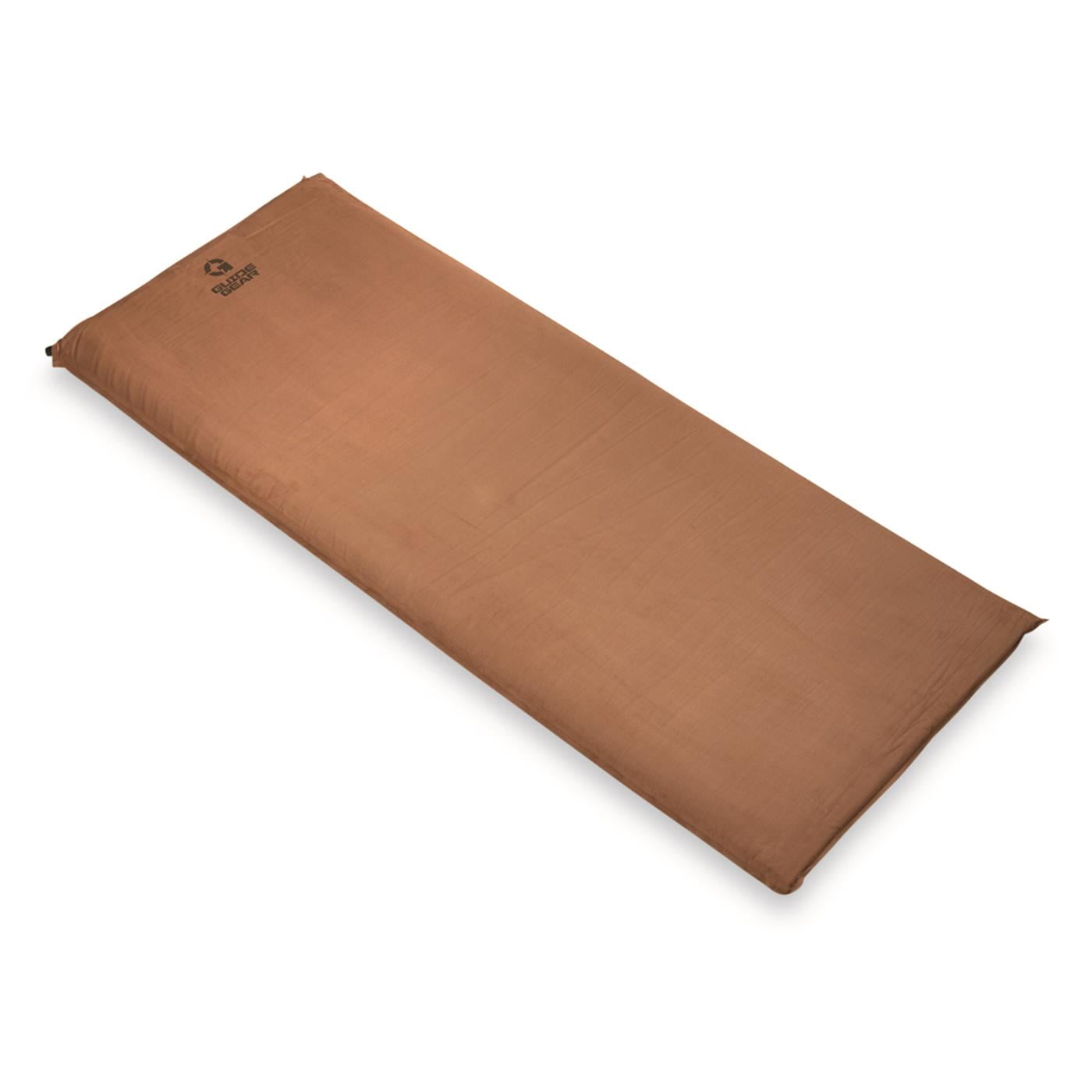 Guide Gear Large Self Inflating Sleeping Pad Oversized, 3inch Foam