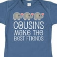 thumbnail image 4 of Inktastic Cousins Make the Best Friends Boys or Girls Baby Bodysuit, 4 of 5