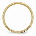 thumbnail image 2 of Real 14kt Yellow Gold Standard Comfort Fit Brush Satin Fancy Band Size: 8; for Adults and Teens; for Women and Men, 2 of 3