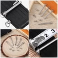 thumbnail image 2 of Miangastore 5 Sets Folding Fan Replacement Fasteners Metal Shaft Rivets Nuts Repair Parts (26mm), 2 of 9
