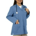 thumbnail image 4 of Panda Uniform by HeedFit Women’s 32" Colored Lab Coat – Custom Fit Medical Lab Coat, Multi-Color XXS Ceil Blue, 4 of 8