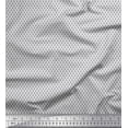 thumbnail image 1 of Soimoi Rayon Fabric Stripe & Triangle Small Print Fabric by The Yard 42 Inch Wide, 1 of 3