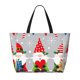 thumbnail image 2 of Disketp Merry Christmas Gnome1 Bolsa de Playa de Gran Capacidad, Bolso Impermeable y a Prueba de Arena para Mujer, Ideal para Playa, Piscina y Natación, 2 of 7