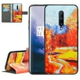 thumbnail image 7 of Labanema OnePlus 7 Pro Case with Kickstand, 2 in 1 Detachable Magnetic Protective Folio Flip Cover for OnePlus 7 Pro (Autumn Red), 7 of 7
