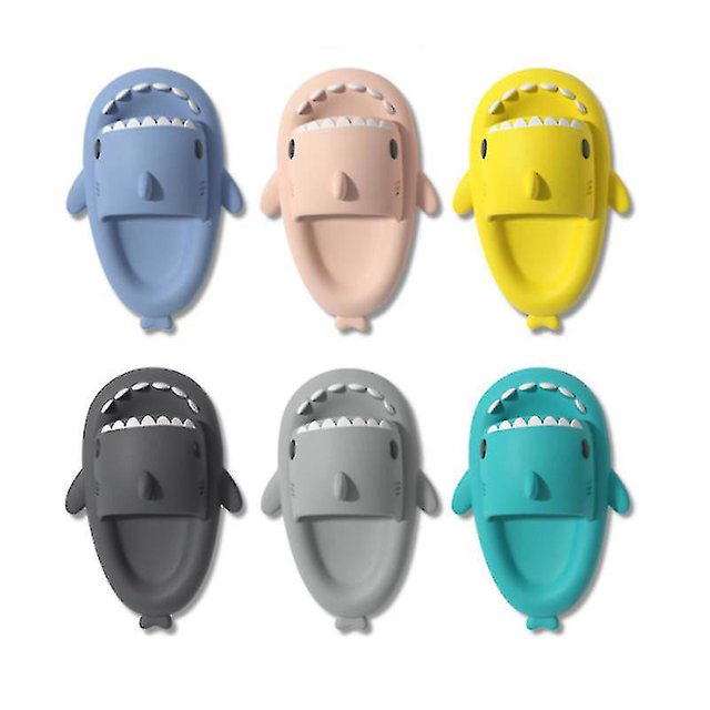 Shark Slippers Non-slip Shower Bathroom Slippers Soft Summer Slide Sandals For Girls And Boys New