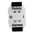 thumbnail image 2 of S SERENABLE Marqueur de Score de Tennis avec Sangle de Poignet Réglable, Tableau de Score de Tennis, Compteur de Score Blanc, 2 of 9