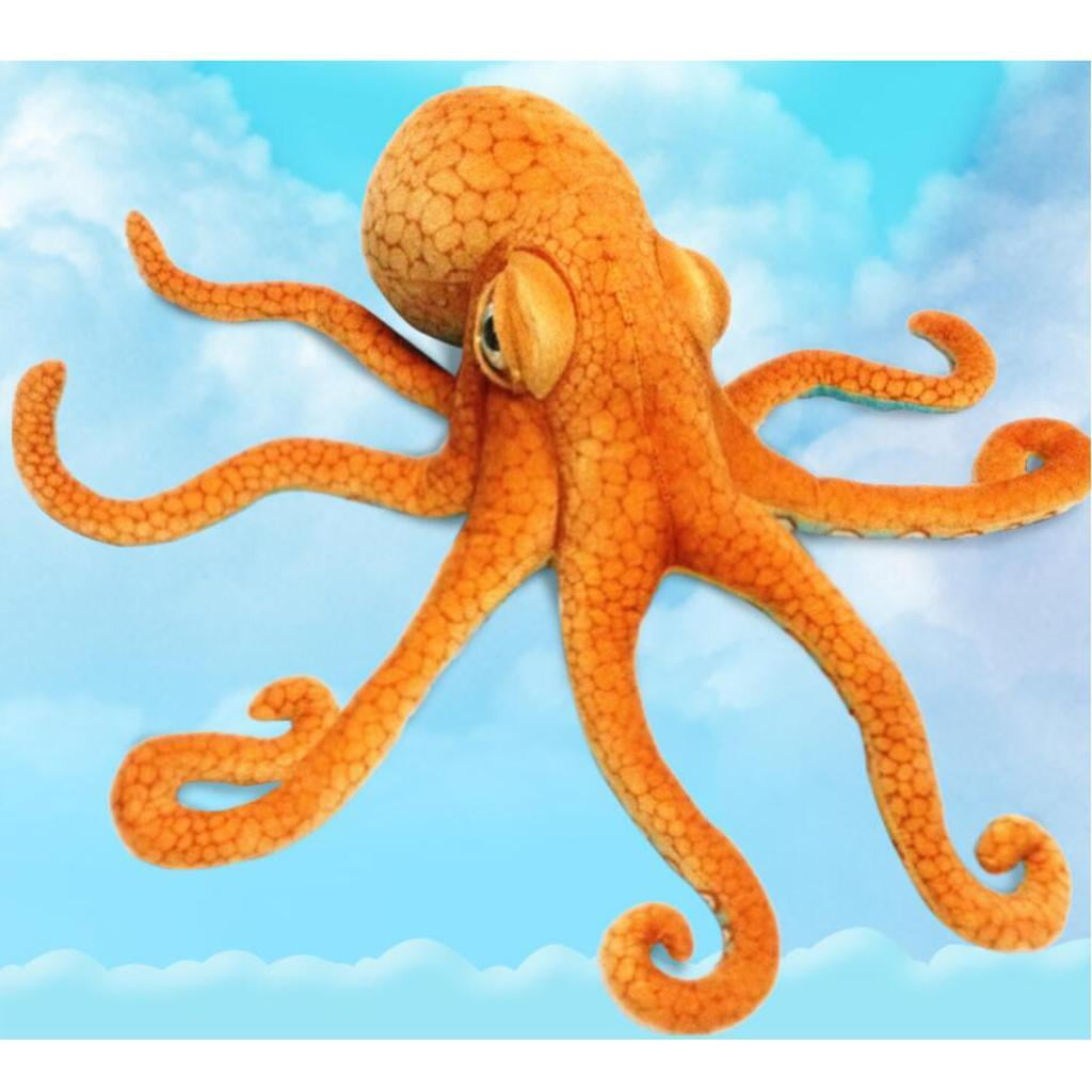 Lovely Funny Octopus Shape Toys Artificial Toys For Bedroom Decoration S/M Size 