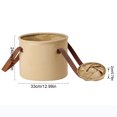 thumbnail image 4 of Xihbxyly Cubo de Agua Portátil, Contenedor de Lavado Plegable de Gran Capacidad, Almacenamiento de Camping de Pvc Duradero, Diseño a Prueba de Fugas, Compañero de Viaje, Aventuras Al Aire Libre, Esen, 4 of 7