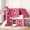 Pink, variant on Harper & Bright Designs House Twin Loft Bed Frame with Slide and Tent, Castle Playhouse Bed Frame with Ladders for Boys Girls, Pink