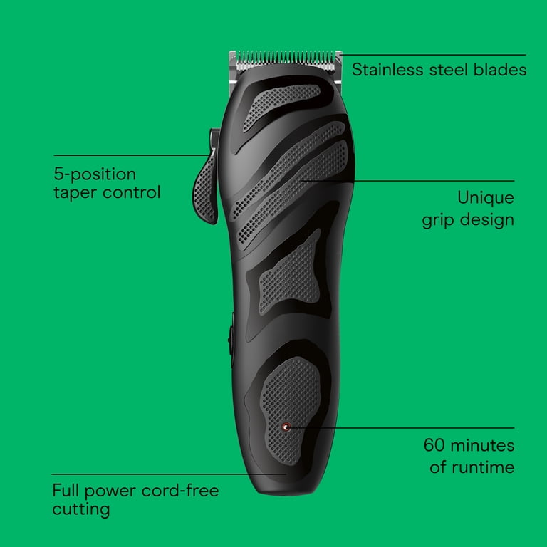 Conair Men Number Cut Cord/Cordless Hair Clipper Kit, 16-Piece photo 4