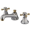 thumbnail image 2 of Kingston Brass KS4464BX Two Handle 8 in. to 16 in. Widespread Lavatory Faucet with Brass Pop-up, 2 of 2
