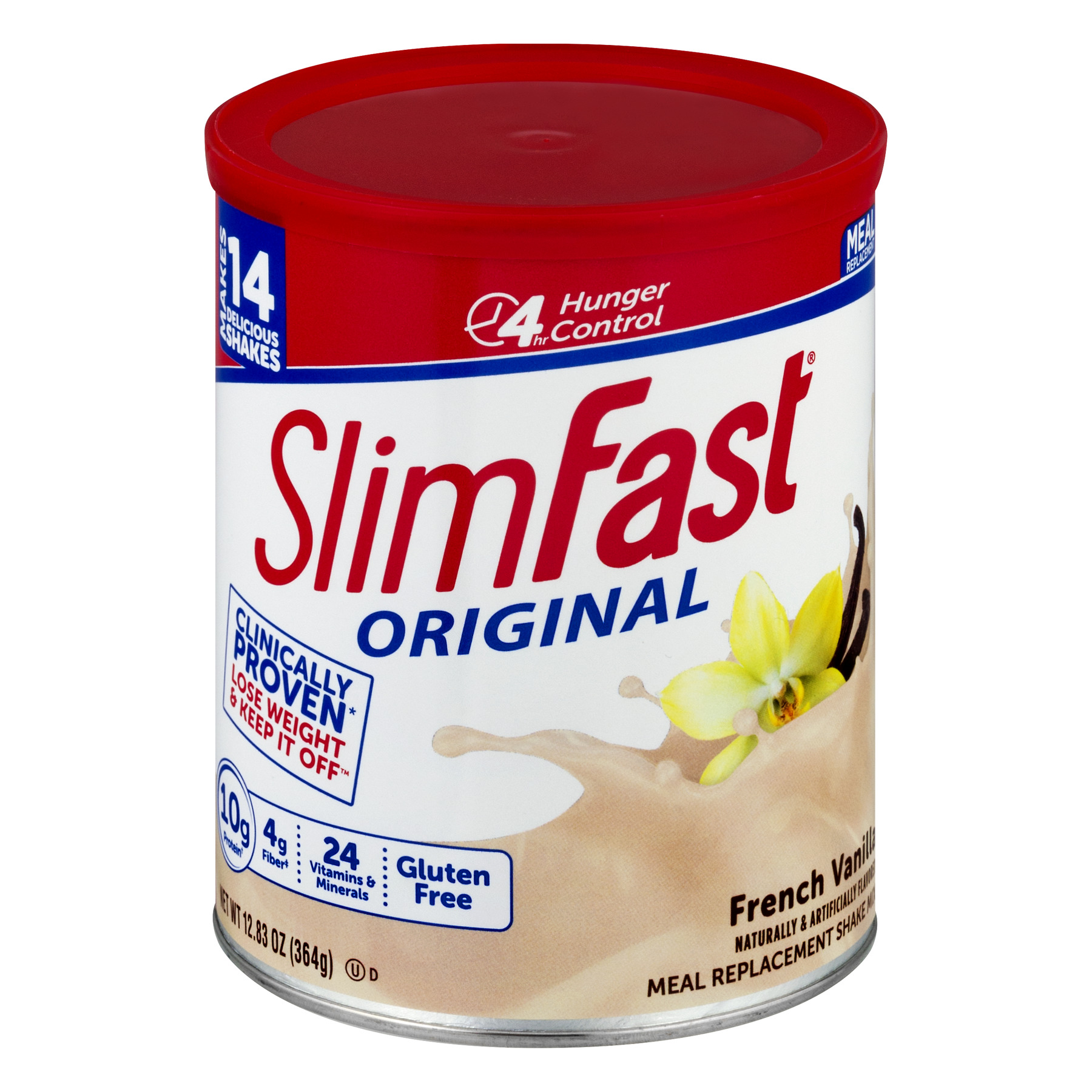 SlimFast Balanced Nutrition Meal Replacement Shake Mix French Vanilla ...