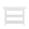 thumbnail image 5 of Better Homes & Gardens Reading Wood Kitchen Island with 2 Shelves and Drawers, White Color, 5 of 11
