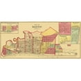 thumbnail image 2 of Aschbach 14x9 White Modern Wood Framed Museum Art Print Titled - Ironton Ohio Landowner - Aschbach 1877, 2 of 4