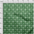thumbnail image 3 of oneOone Tissu Polyester Spandex Vert Tissu pour Robe Tissu Imprimé au Mètre 56 Pouces de Large-Yu, 3 of 5