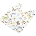thumbnail image 4 of Coolnut Watercolour Butterfly High Absorbent U-Shaped Contour Toilet Rugs Machine Washable,24"x20", 4 of 7