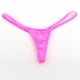 thumbnail image 1 of Tanga de moda y sexy para mujer, ropa interior de tanga con anillo único para mujer, tanga fina de cintura baja suave y sedosa, 1 of 2