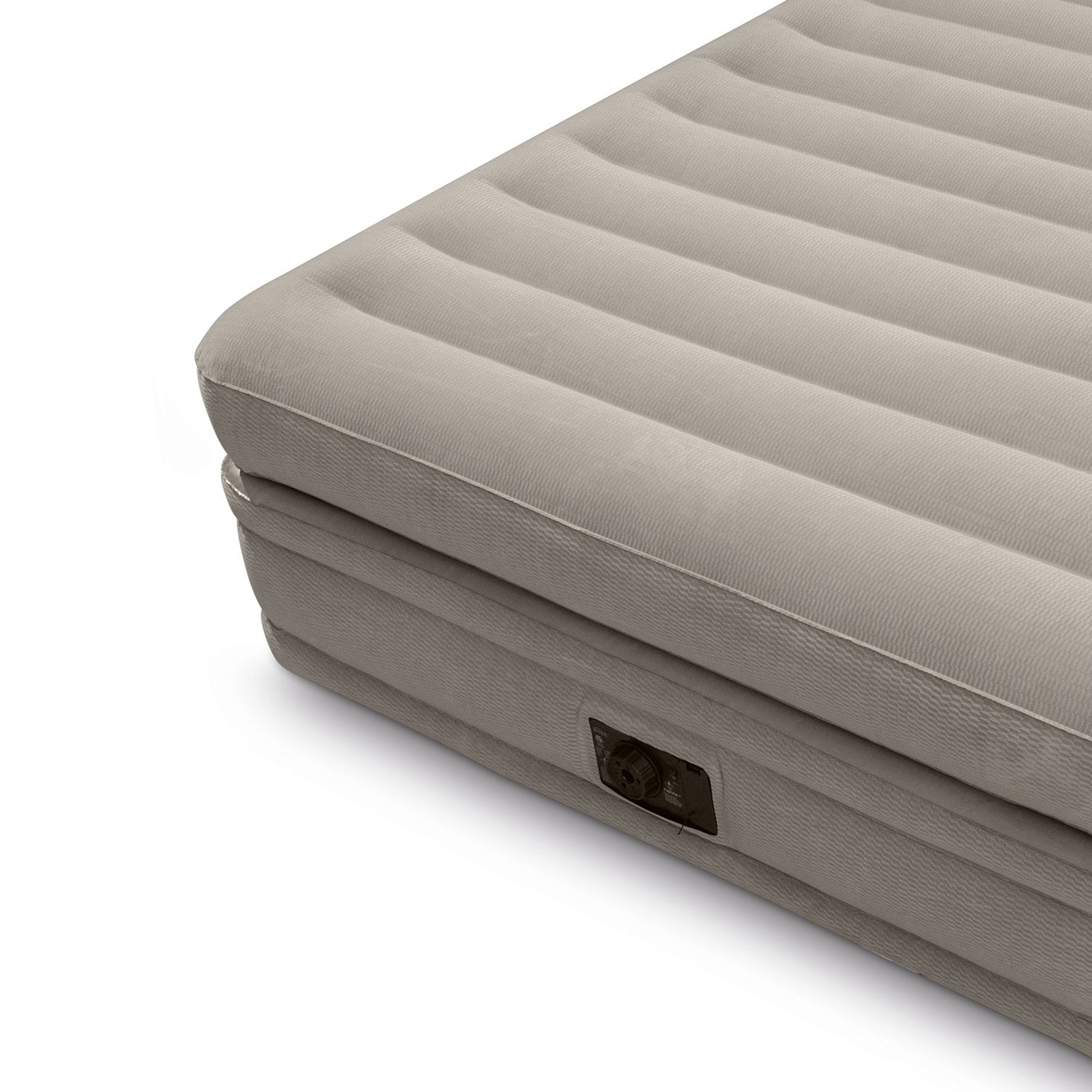 Intex Inflatable Prime Comfort Elevated Queen Airbed with BuiltIn Pump 64445E