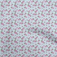 thumbnail image 1 of oneOone Viscose Jersey Light Blue Fabric Floral Fabric For Sewing Printed Craft Fabric By The Yard 60 Inch Wide, 1 of 4