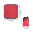thumbnail image 3 of Reayehane Outdoor Portable Travel Camping Mat Mini Thickened Folding Seat Mat Picnic Mat Single Floor Mat (Multi-Color ), 3 of 5