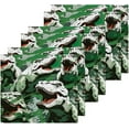 thumbnail image 3 of Watercolor Dinosaur Washcloths Set of 2-12 x 12 inch Pure Cotton Wash Cloth Highly Absorbent and Soft Fingertip Towels Face Cloths for Bath, Spa Wash cloth, 3 of 7