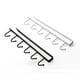 thumbnail image 3 of Soporte para tazas bajo estante con 6 ganchos, estante multifuncional para utensilios de cocina para colgar, Estilo 1 blanco, 3 of 9