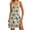Turquoise, variant on TQWQT Sundresses for Women 2025 Sleeveless Summer Dress Casual Loose Party Dress Floral Print Swim Cover Up with Pockets Pink 2XL