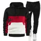 thumbnail image 1 of Nuevos chándales de moda para hombre, sudaderas con capucha, traje de otoño e invierno para hombre, suéter con capucha y pantalones deportivos, conjunto de dos piezas, ropa de hombre de talla grande, 1 of 4