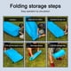 thumbnail image 3 of Sofá inflable de poliéster para acampar, tumbonas plegables, colchones de aire (azul) Ndcxsfigh Para Estrenar, 3 of 9