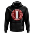 thumbnail image 1 of Peru Football Badge Hoodie (Black), 1 of 1