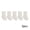 White Set, variant on LYMAYTER ‌‌Toddler Infant Unisex Crew Socks Breathable Ankle 5 Pair for Girls Boys Adolescent 0-12Y