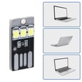 thumbnail image 5 of 5Pcs Pocket Card USB Power LED Keychains Night Light 0.2W USB LED Bulb Book Light for Laptop Powerbank Night, 5 of 9