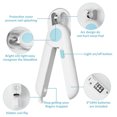 thumbnail image 3 of LED Pet Nail Clipper Scissors Professional Safety Nail Clipper Stainless Steel Convenient Nail Cutter Pet Dog Cat Claw Toe Clean, 3 of 5
