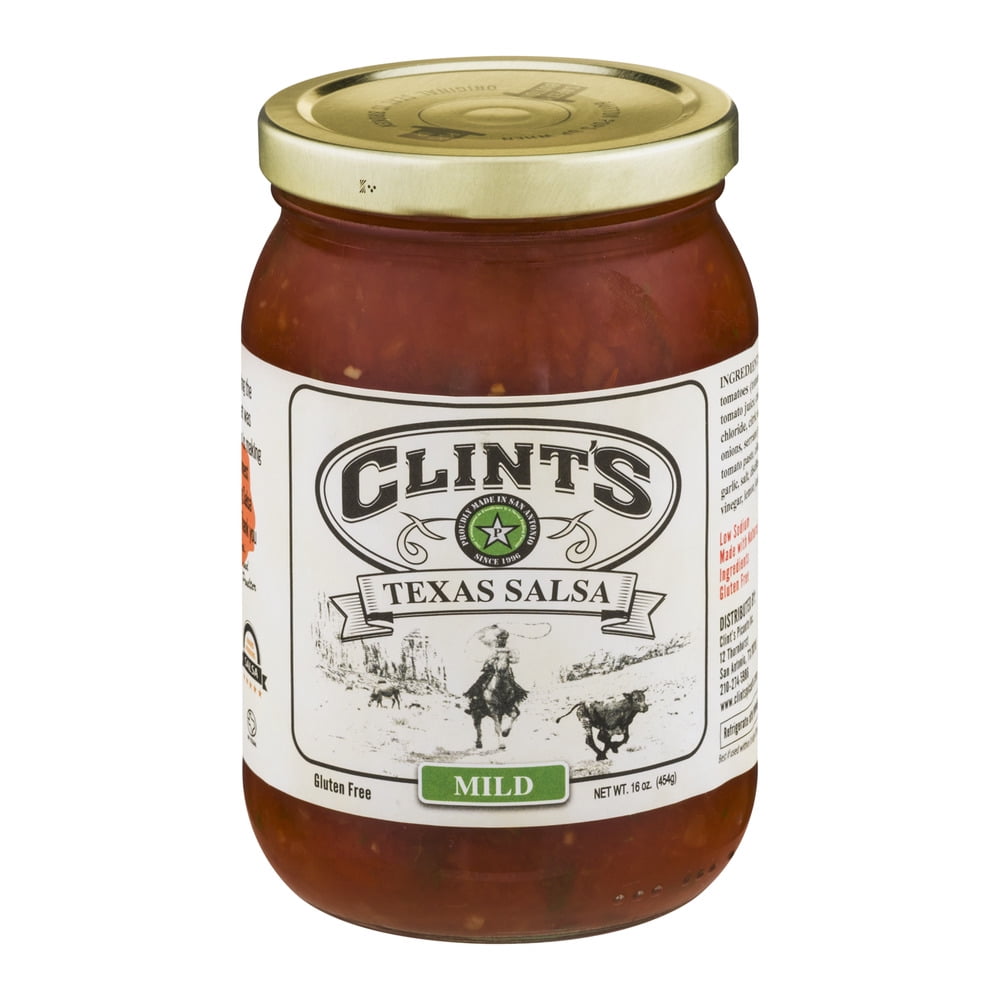 Clint's Texas Mild Salsa, 16 oz by Clint's Picante Inc.