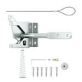 thumbnail image 3 of veasfak Carbon Steel Fence Gate Latch Self Locking Door Locks Hardware Latch for new, 3 of 9