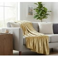 thumbnail image 4 of Sedona Designz 100 Percent Panne Velvet Velour Fabric by the Yard Soft Stretch Medium Weight for Apparel and Home Decor - Gold, 4 of 15