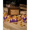 thumbnail image 2 of Homemory Purple Tea Lights Candles Battery Operated, 200+Hour Flameless Flickering Fake Electric LED Colored Tealights Candles for Party, Wedding, Halloween, Mardi Gras, Holiday Decor, 24-Pack, 2 of 16